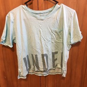 Short sleeve under armour crop top